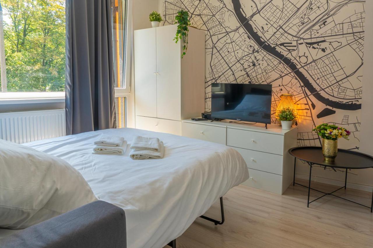 Batorego 18 - White - 450M Stacja Metra Pola Mokotowskie, 800M Biblioteka Narodowa, 20M Piekny Park Pola Mokotowskie, 800M Do Sgh - Wifi - Smart Tv - Good Apartments 华沙 外观 照片