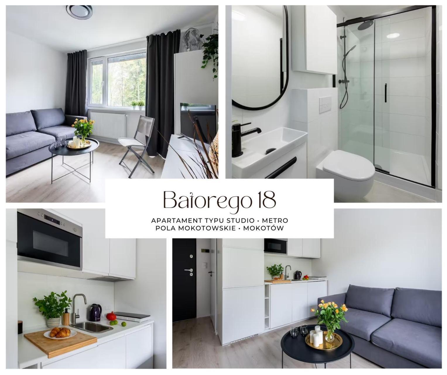 Batorego 18 - White - 450M Stacja Metra Pola Mokotowskie, 800M Biblioteka Narodowa, 20M Piekny Park Pola Mokotowskie, 800M Do Sgh - Wifi - Smart Tv - Good Apartments 华沙 外观 照片